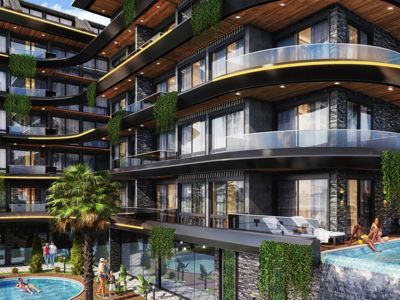 P1570 - квартира 2+1 duplex, новый жилой комплекс 
