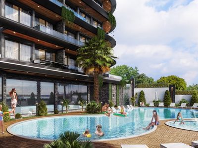 P1571 - квартира 2+1 duplex, новый жилой комплекс 