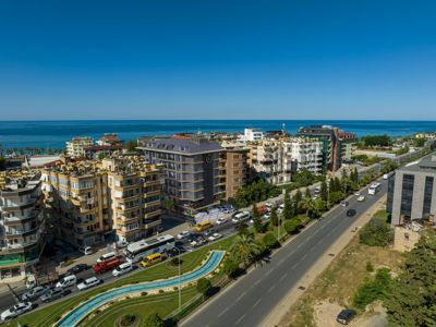 P1712 -Аланья - квартиры на этапе стройки в пяти минутах от моря 