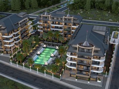 P2599 - новый проект жилого комплекса в Каргыджак