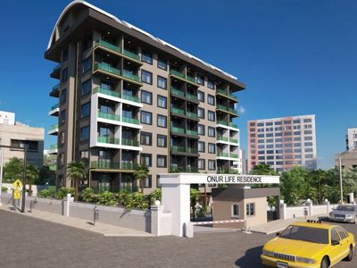 P1067 - новый жилой комплекс в районе Авсаллар