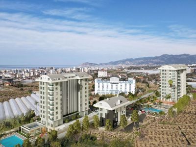 P1407 - новый проект на этапе стройки Махмутлар