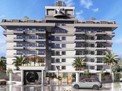 P2235 - современный жилой комплекс на берегу Средиземного моря, Газипаша 