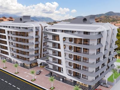 P2590- новый проект жилого комплекса в г. Газипаша