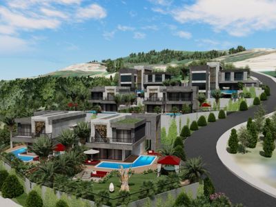 P991 - 4+2 villa премиум вилла в районе Каргыджак 